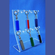 LLAVEROS para   50 unds. 10 ganchos de 6 x 32 mm de largo<br>Medidas: 223 x 235 mm<br>